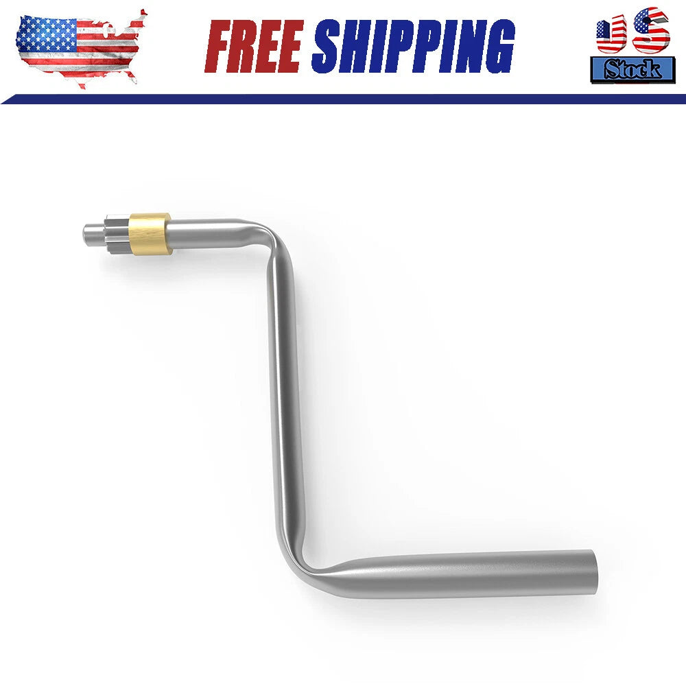 Camper Crank Handle for Slide-In Truck Campers with 10-Tooth Gear