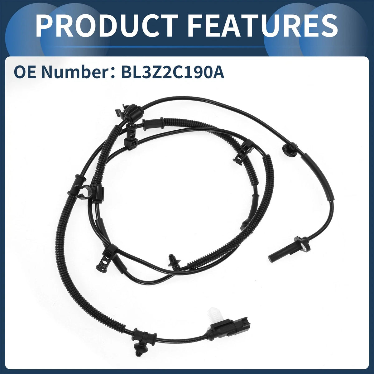 ABS Wheel Speed Sensor No.BL3Z2C190A for Ford F-150 (2011–2014) Rear Right
