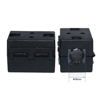 10/20PC 7mm Ferrite Bead Clamp Choke Coil EMI RFI Noise Filter Clip