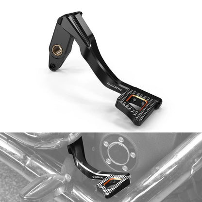 Aluminum Foot Brake Pedal Lever for Harley Dyna Super Glide Custom (2005–2012)