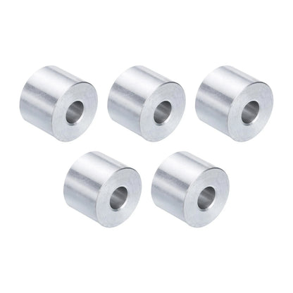 5X Aluminum Spacer 3/8" Bore x 1" OD x 3/4" for Universal Applications