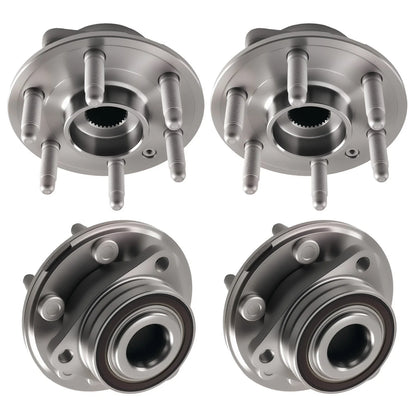 Front Rear Wheel Bearing Hub Assembly for Cadillac SRX (2010–2016) Saab 9-4X