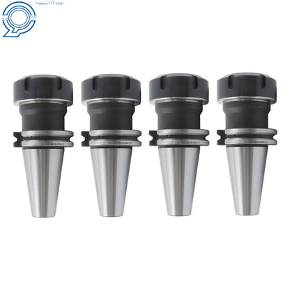 4 Piece Collet Chuck Set CAT40 ER40 for Precision Machining (20000 RPM)