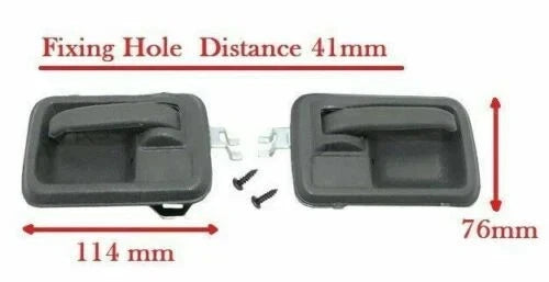 Inside Interior Door Handle Set LH RH for Suzuki Samurai (1985–1995)