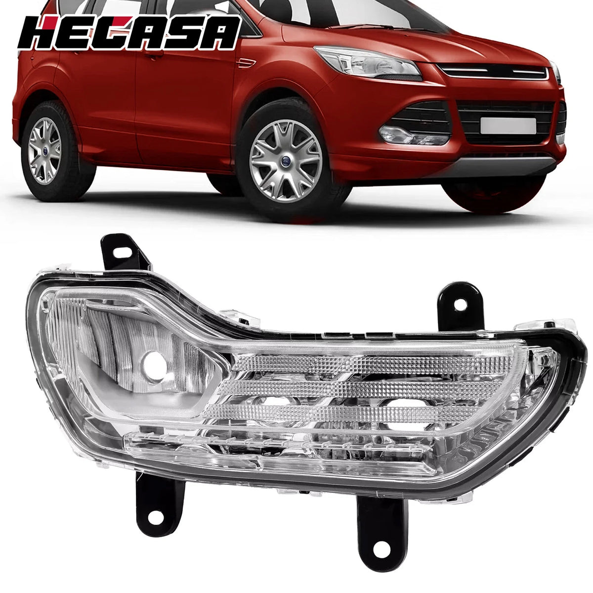 Passenger Side Fog Light Lamp RH for Ford Escape (2013–2016)