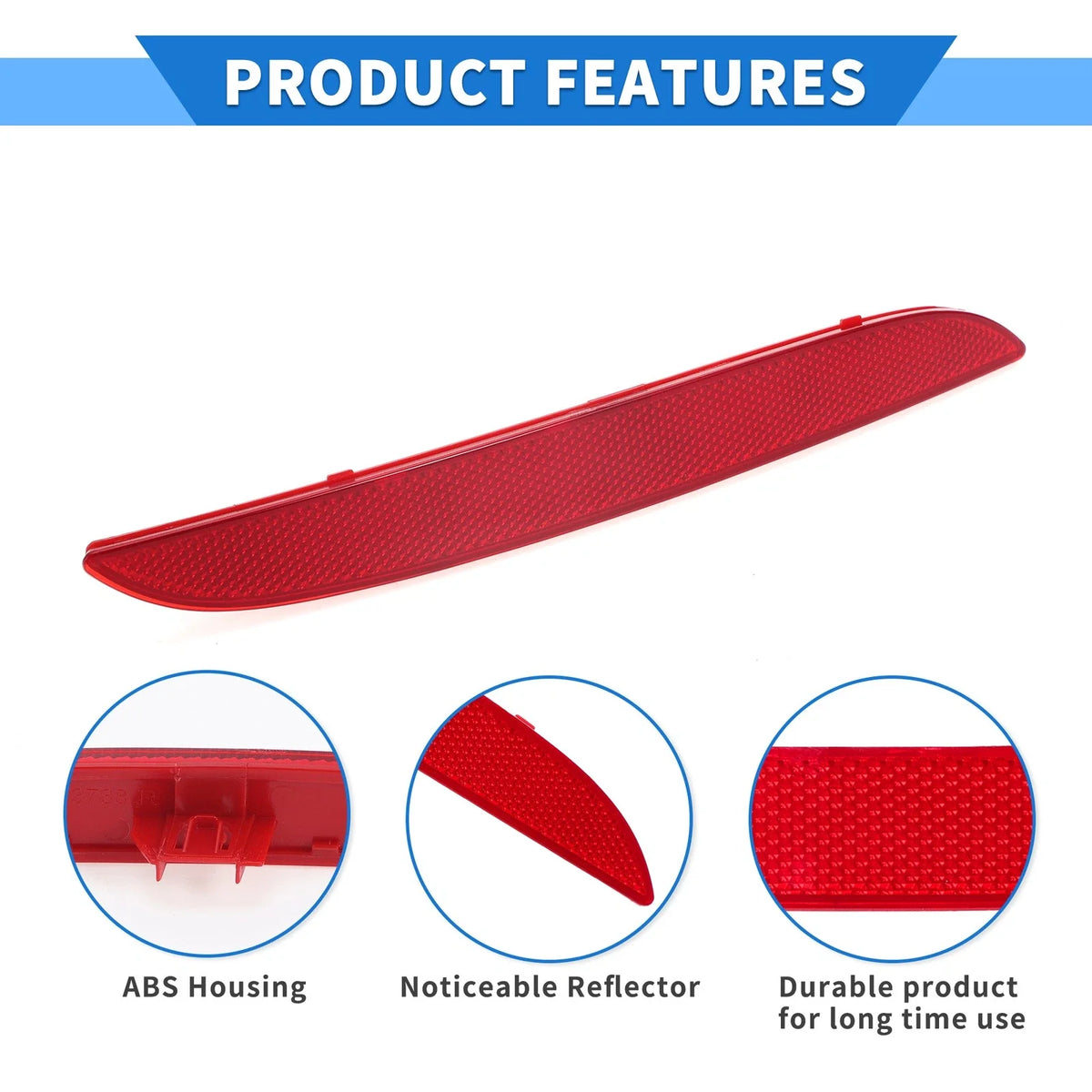 Rear Bumper Reflector No.63147363788 for BMW 1 Series (2015–2016)