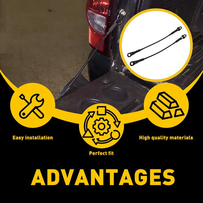 Tailgate Cable Set for Chevrolet Silverado 1500 2500 HD 3500 HD (1999–2006)