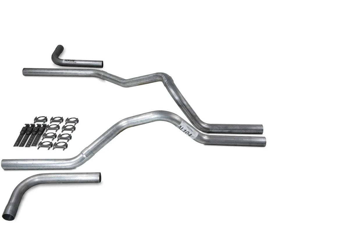 2.5" Dual Exhaust Kit for Ford F-150 (1998–2003) No Muffler Side Exit