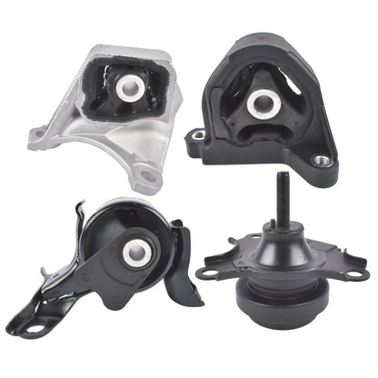 Set of 4 Engine Motor and Transmission Mounts for Acura RSX (2002–2006) and Honda Civic (2002–2005)