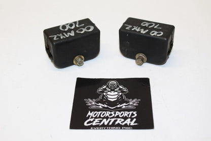 Set of 2 Rubber Track Stopper Rail Supports for Ski-Doo Summit MXZ GTX (1998–2005)