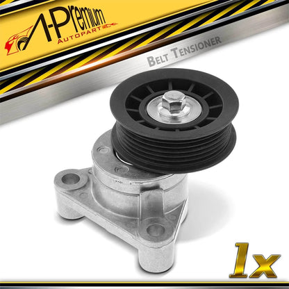 Belt Tensioner with Pulley for Chevy Silverado 3500 GMC Sierra 3500 (2001–2006)