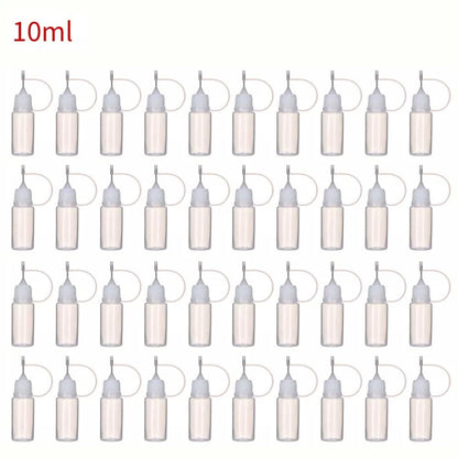 20PCS 10ml Needle Tip Glue Bottle Dropper for DIY Painting