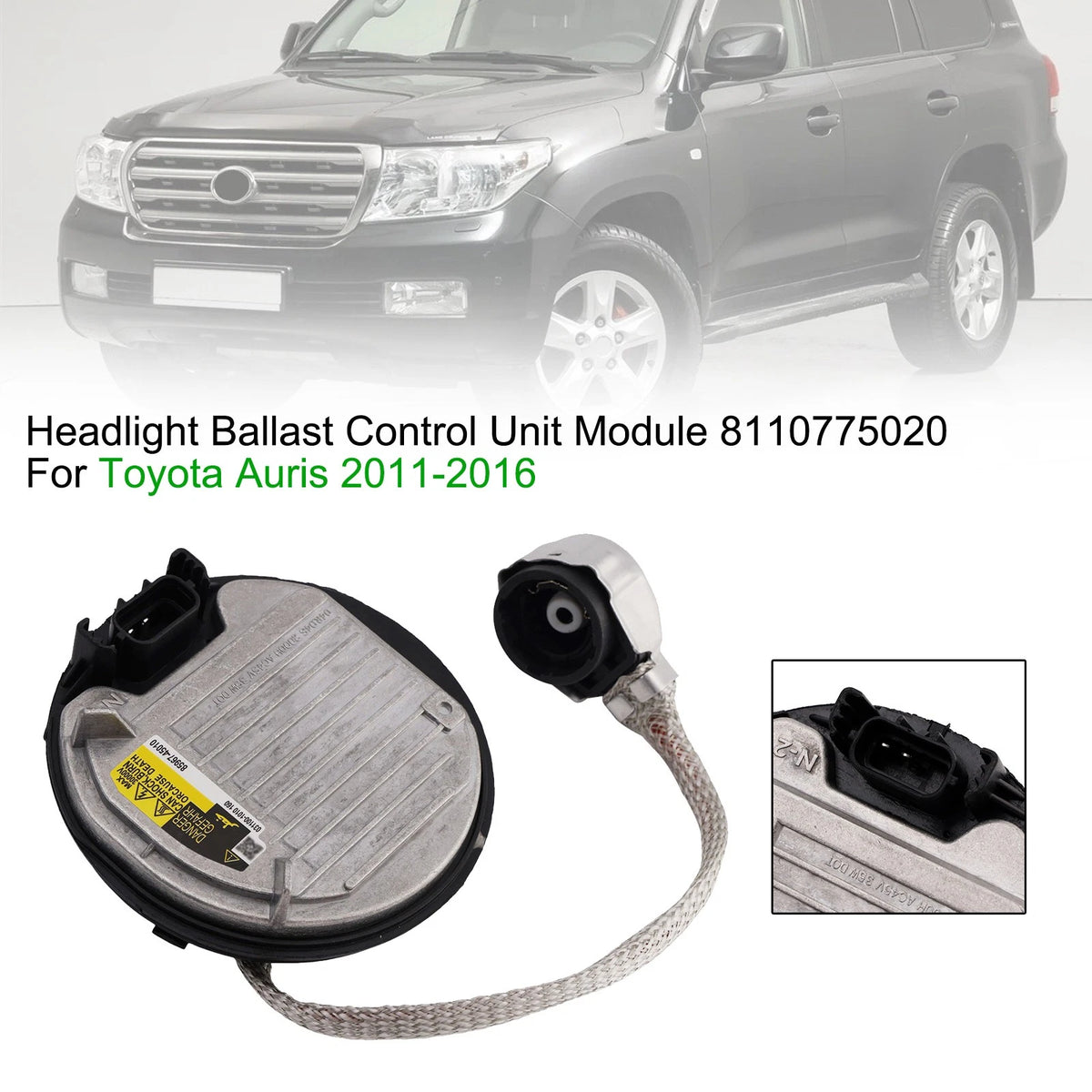 Headlight Ballast Control Unit Module 8110775020 for Toyota Auris (2011–2016)