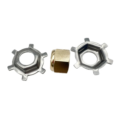 Prop Nut Tab Washer Kit for MerCruiser Sterndrive Alpha One Bravo 1 2 3 (N/A)