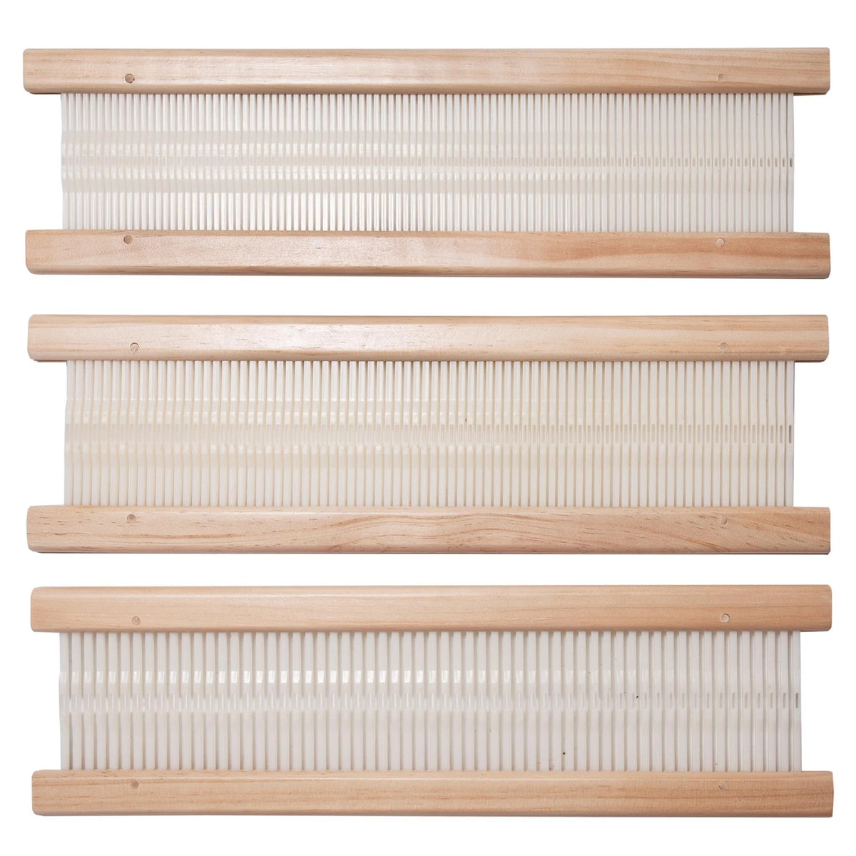 3Pcs Heddle Shed Stick for Weaving Loom Kit (16 Inches)