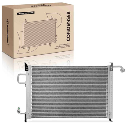 A/C Condenser with Bracket for Buick Century, Olds Cutlass Ciera (1995–1996) 52472297, 52484149, 4783