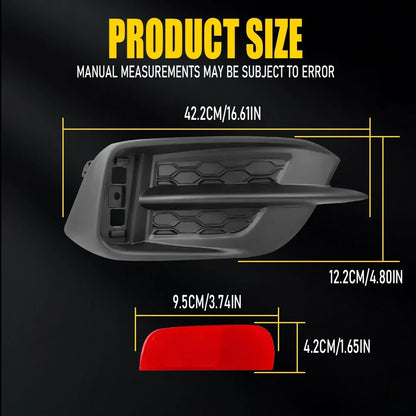 Rear Bumper Reflector Bezel Cover Molding Left for Honda Civic Sedan (2016–2021)
