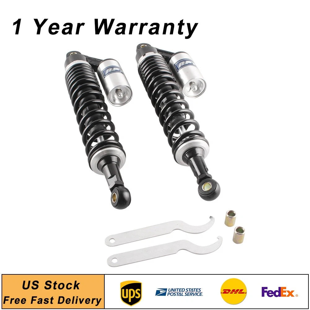 400mm Rear Air Shock Absorbers for 50~750cc Scooters ATV (No Part Numbers)