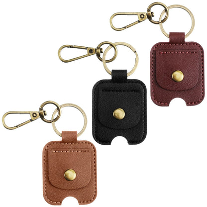 Set of 3 Key Covers for Car Keys PU Leather Sleeve (5358XSWS2088)