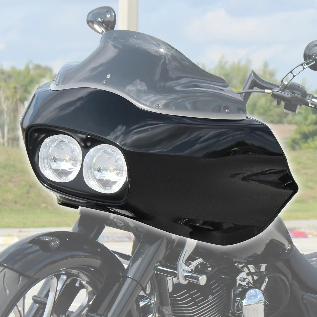 Front Outer Fairing for Harley Road Glide FLTR FLTRX (1998–2013)