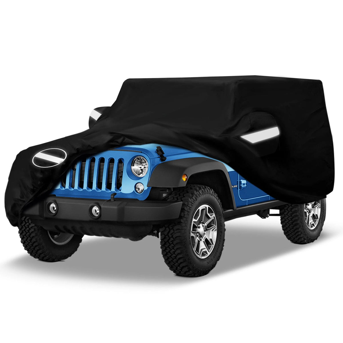 Waterproof Car Cover for Jeep Wrangler 4 Door (2007–2025) NEV A52-36-W-4