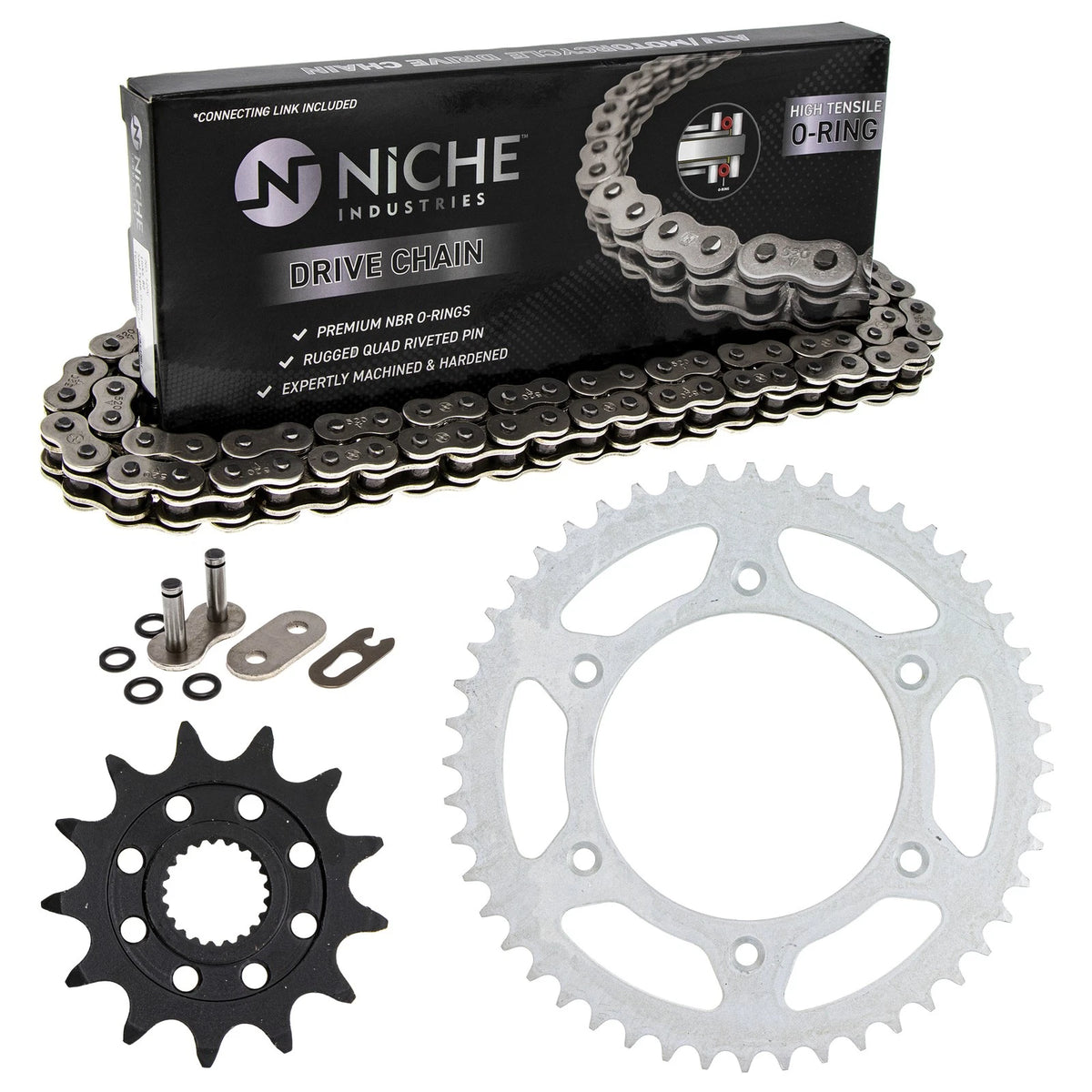 Sprocket Chain Set for Honda CRF250R (2014–2020) MK1004205, 41202-MKE-A00, 41202-MAC-740, 40530-KZ4-J22