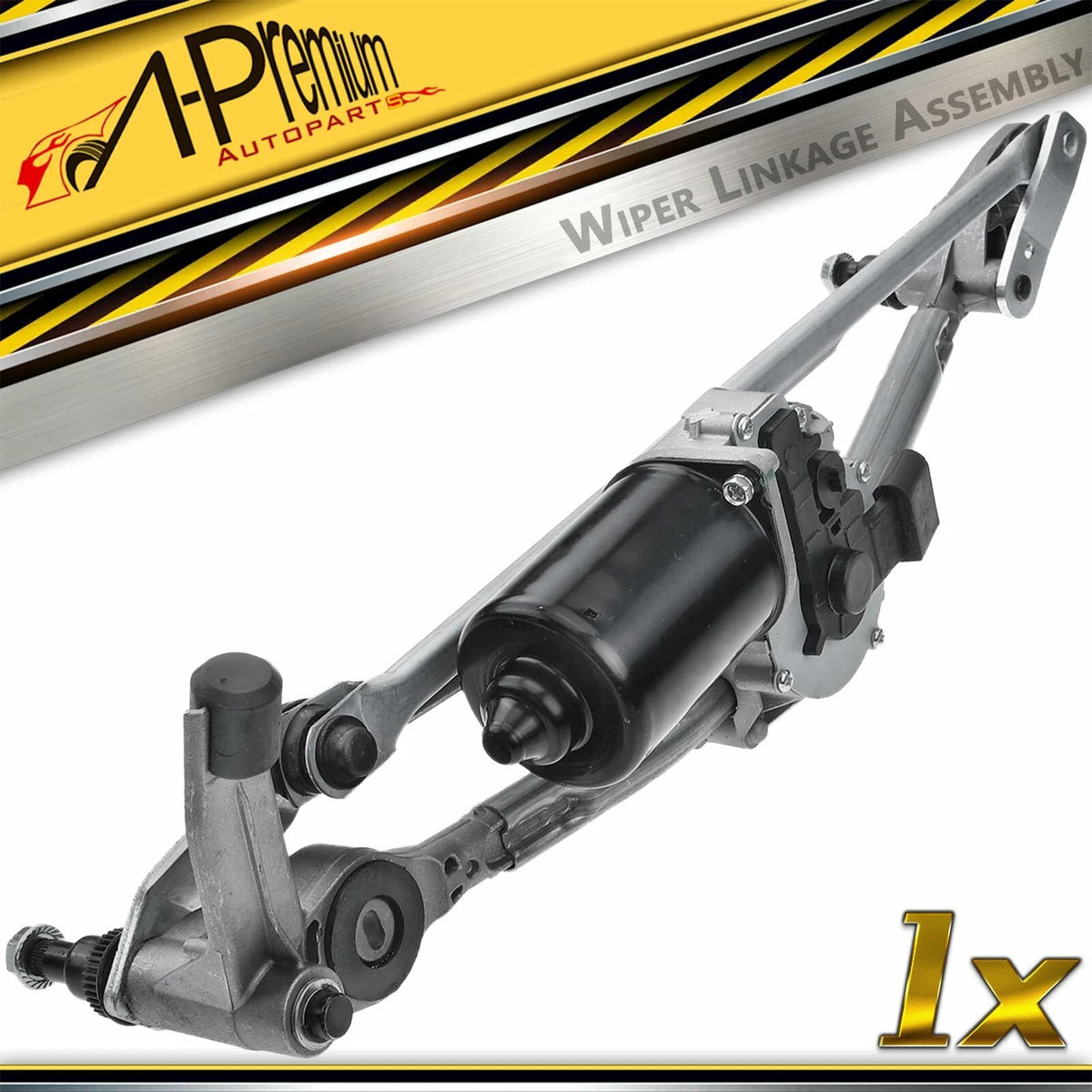 Front Wiper Motor & Linkage Assembly for BMW E90 323i 325i (2006–2011) 61617161711, 602-000