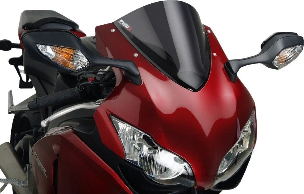 Puig Racing Windscreen Dark Smoke for Honda CBR1000RR (2008–2011) 4623F