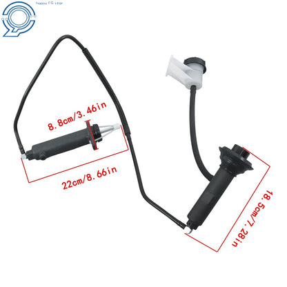Clutch Master and Slave Cylinder Assembly for Dodge Dakota (1995–1996)