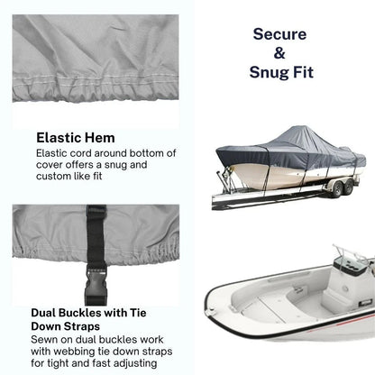 Hurricane Center Console Storage Cover for 21 OB (Trailerable, Waterproof)