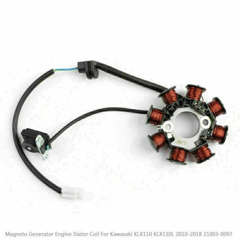Magneto Stator Coil for Kawasaki KLX110L KLX110 (2010–2018) 21003-0097
