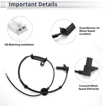 ABS Wheel Speed Sensor No. 9564026000 for Hyundai Santa Fe (FWD)