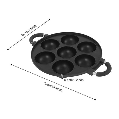 Takoyaki Pan for Octopus Balls (Non-Stick)