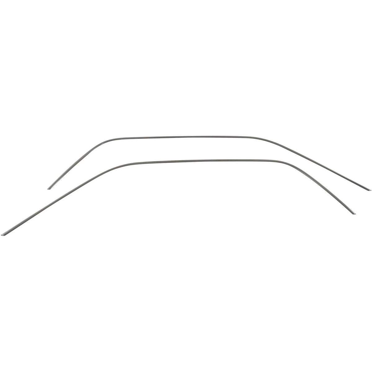 Set of 2 Drip Rail Moldings for Mustang Coupe (1964–1968) DM20-64S