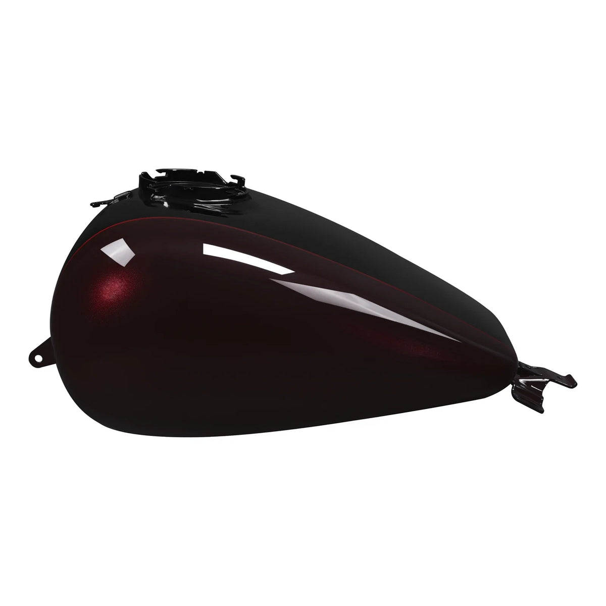 Fuel Gas Tank for Harley Electra Glide (2008–2025) Midnight Crimson/Vivid Black