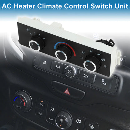 HVAC A/C Heater Climate Control Panel for Chevrolet Express 1500 2500 3500 (2003–2021)