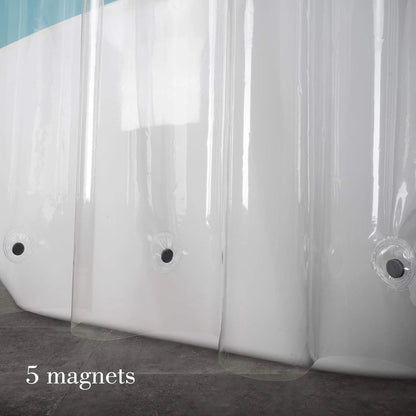 Clear Shower Curtain Liner for EurCross 72"W x 76"L (Pack of 1)