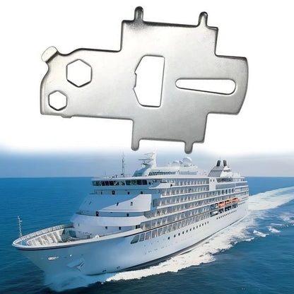 Stainless Steel Fuel Cap Wrench for Most Watercrafts