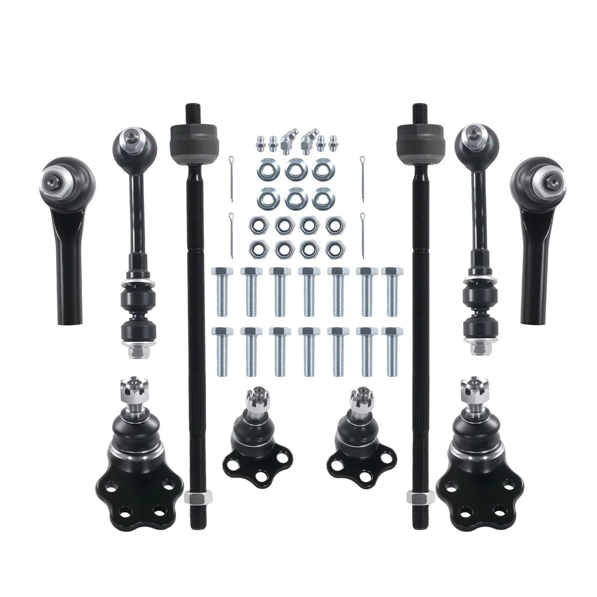 Front Lower Ball Joints Tie Rod Ends Sway Bars Kit for Durango Dakota (2000–2004)