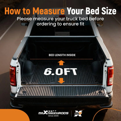 3-Fold Tonneau Cover for Nissan Frontier (2005–2026) - Dustproof, 6ft