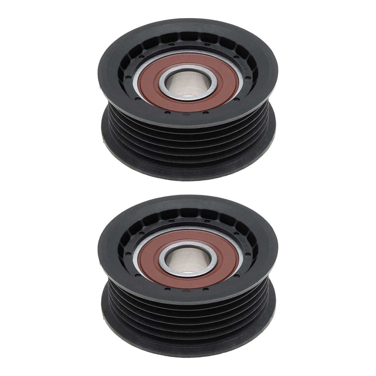 Set of 2 ACDelco Accessory Drive Belt Idler Pulleys for Dodge Sprinter 2500 (2007–2018)