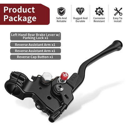 Left Hand Rear Brake Lever Assembly for Honda Rancher 420 TRX420TE (2007–2014)