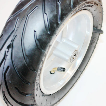 Front Wheel + Road Tyre for 49cc Mini Pocket Rocket PIT Bike (90/65-6.50)