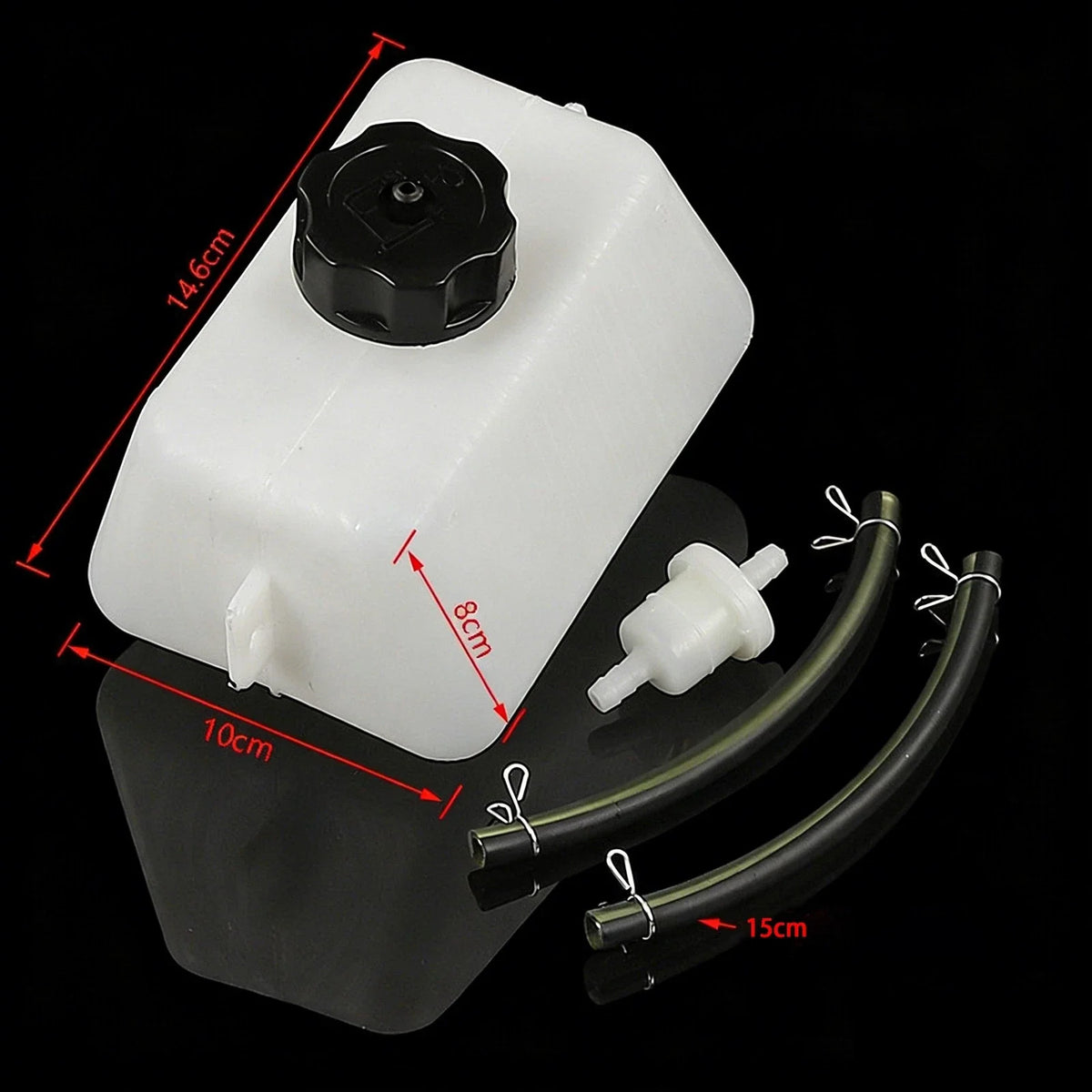 Fuel Tank with Filter and Oil Hose for Mini Motorcycle (49cc)