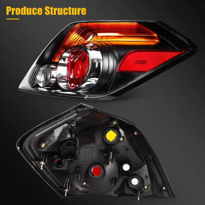 Tail Light Assembly for Nissan Altima 4-Door Sedan (2007–2012) Pair