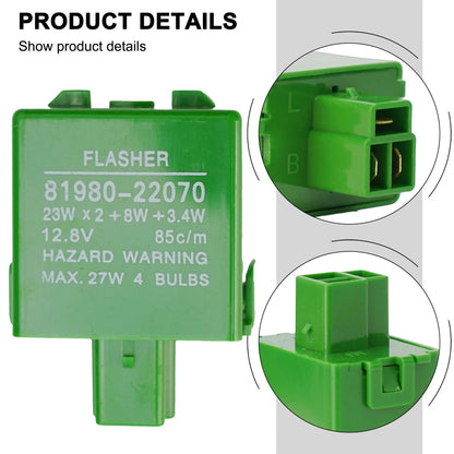 Turn Signal Flasher Relay for Toyota Pickup, 4Runner (1984–1995)