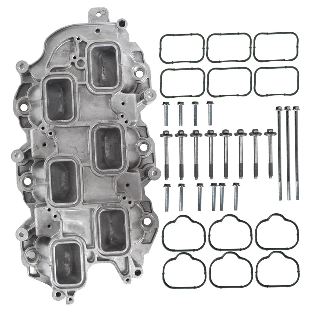 Full Aluminum Lower Intake Manifold for Chrysler Dodge Jeep RAM (2011–2018) 5184199AE, 5184199AF