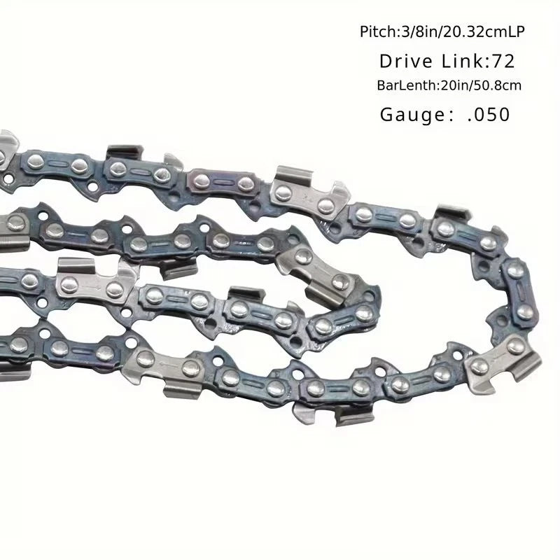 5X 20" Chainsaw Chain Blade 3/8"LP .050 Gauge 72DL for Stihl Husqvarna