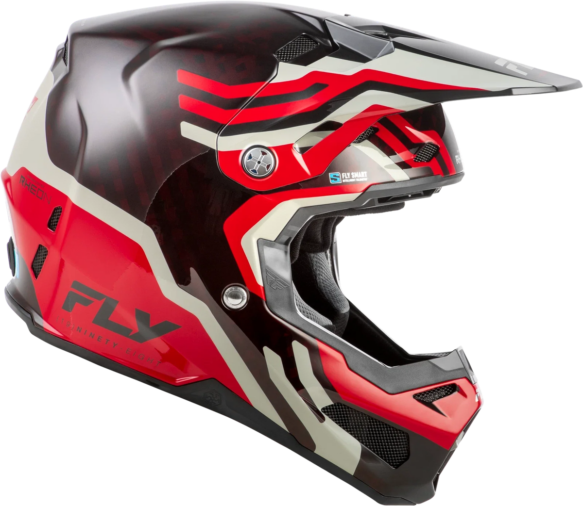 Fly Racing Formula S Carbon Byte Helmet for Offroad (Large)