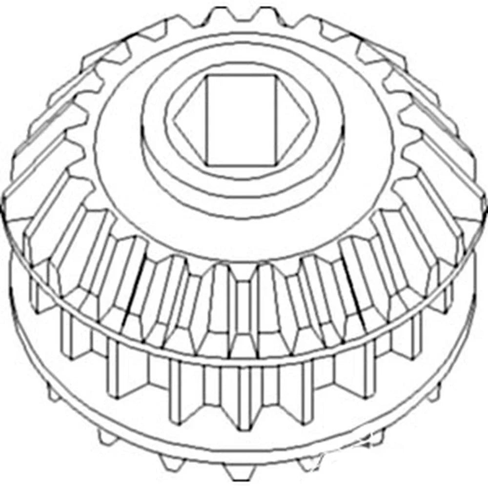 Gearbox for John Deere 443 444 444SH 543 546 642 643 (AH146441)